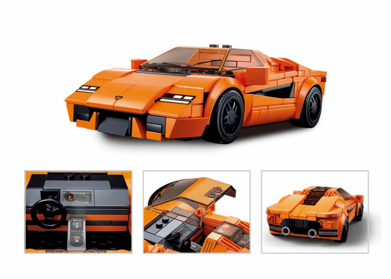 Sluban M38-B0527 Set Snooker Club: Costruisci Il Tuo Club Di Biliardo Con 289 Mattoncini, Compatibile Con I Grandi Marchi, Per Bambini E Ragazzi Da 6 Anni In Su